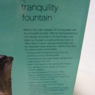 Lot 17 - Wayland Tranquility Fountain