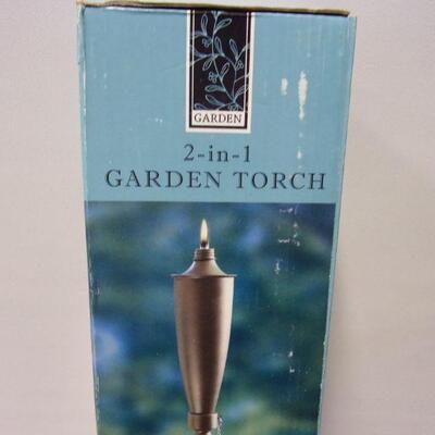 Lot 23 - 2 in 1 Garden Torch