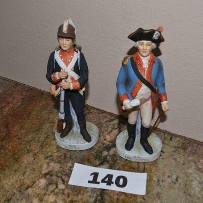 LOT 140 TWO FIGURINES