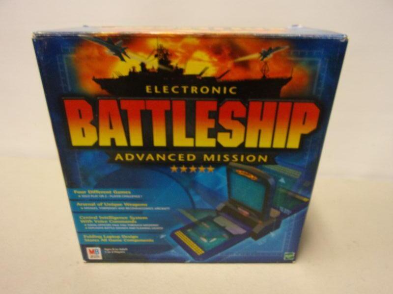 Lot 10 Electronic Battleship Advanced Mission by Milton Bradley