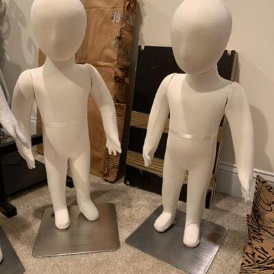 Small child mannequins