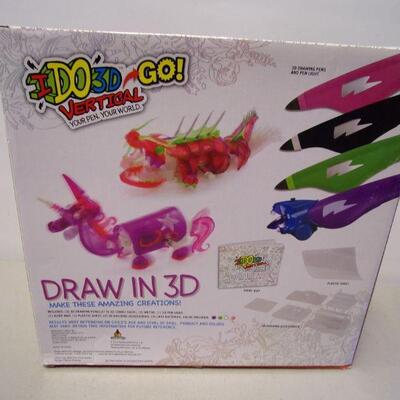 Lot 40 - I Do 3D Vertical Go Your Pen Your World Draw In 3D Artwork