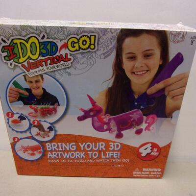 Lot 50 -  I Do 3D Vertical Go Your Pen Your World Draw In 3D Artwork