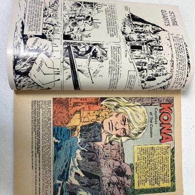 Lot #194 S Vintage Dell Comics 1966 Kona 1963 Jungle War Stories