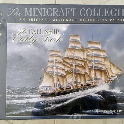 Lot# 197s Minicraft Collection Puzzle The Tall Ship Cutty Sark NIB unopened