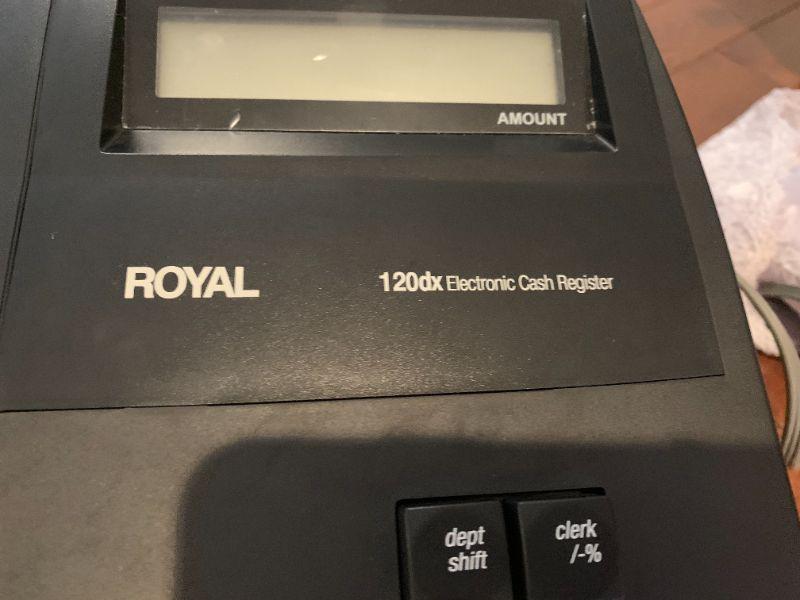 Royal 120dx Cash Register