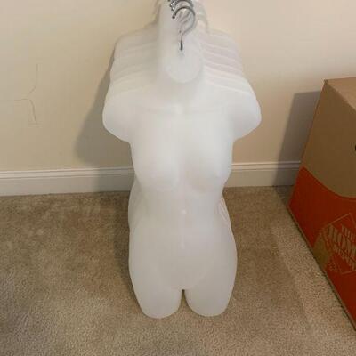 Ten hanging body forms