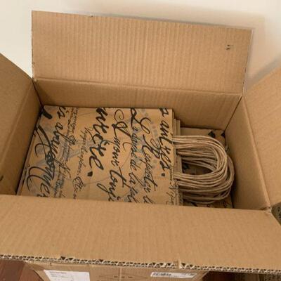 Paris Script MEDIUM Paper Shopping Bags (Lot 2)