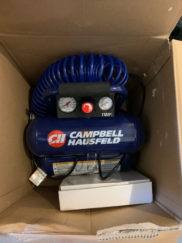 Campbell Hausfeld 2 gallon air compressor kit