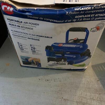 Campbell Hausfeld 2 gallon air compressor kit