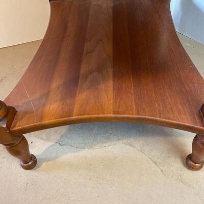 Lot# 209 Gorgeous Solid Cherry by Harden End Table