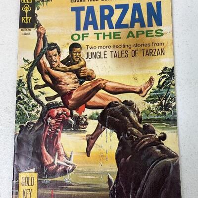 Lot #210 S Vintage Gold Key Comics Tarzan Korak 1967 â€˜68
