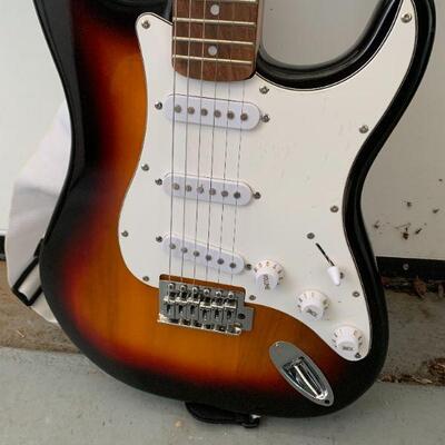 Crescent Electric Guitar with bag