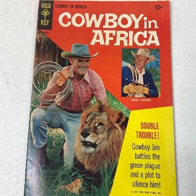 Lot 213 S Vintage Western Gold Key Comics Lone Ranger Cowboy In Africa Chuck Connors Wild Wild West Turok 1966 â€˜67 â€˜68