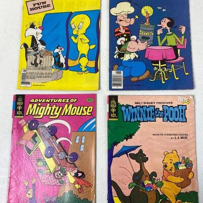 Lot 216 S Vintage Cartoon Comics Tweety Sylvester Popeye Mighty Mouse Winnie Pooh 1979 â€˜80