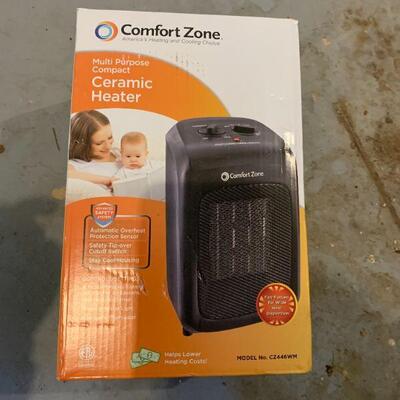 New Comfort Zone Ceramic Heater