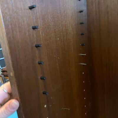 Brown bookcase