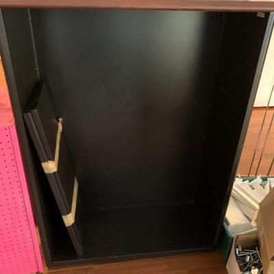 Metal bookshelf