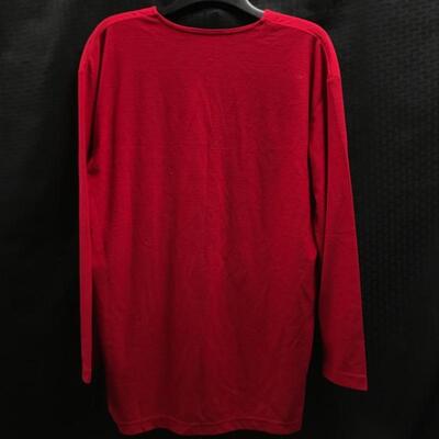 Sostanzaâ„¢ Long Sleeve V-neck Shirt Med NWT YD#012-1120-00001