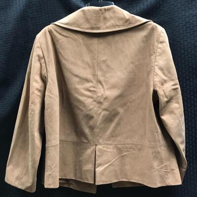 DoncasterÂ® Waist-length Leather Coat YD#017-1120-00045