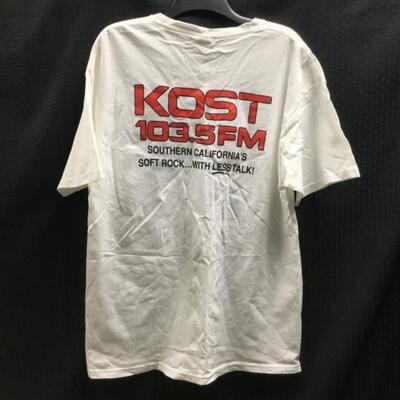 KOST 103.5 FM Promotional T-shirt XL YD#011-1120-00331