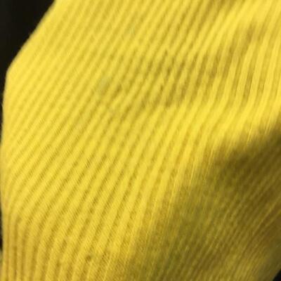 Yellow Turtleneck Sweater Med YD#011-1120-00333