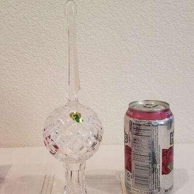 Lot 377: Waterford Crystal Tree Topper