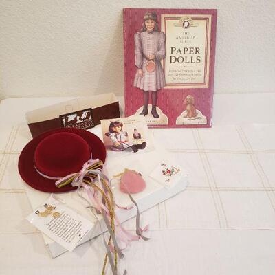 Lot 382:  New AMERICAN GIRL DOLL Accessories and Paperdolls
