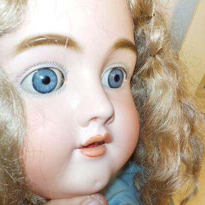Super large  vintage german Bisque Doll.