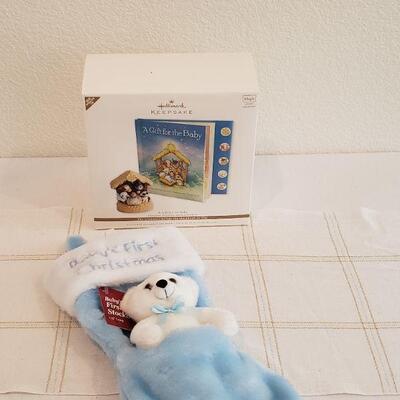 Lot 395:  New Baby's First Christmas Lot