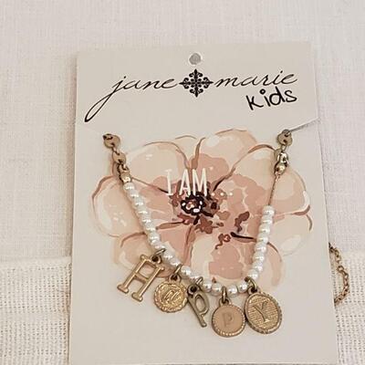 Lot 397:  New Girls Size 12 Dress & 3 Bracelets & a Necklace