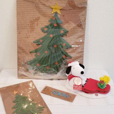 Lot 398: "Embellish Your Story" Magnets & Animated Snoopy