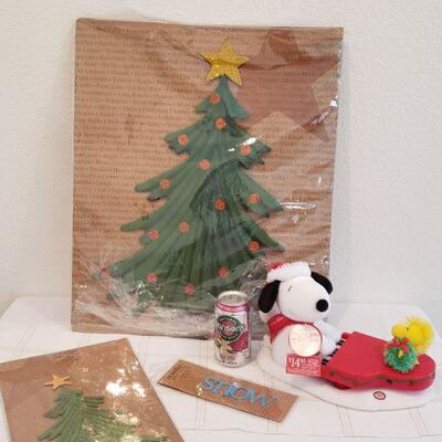 Lot 398: "Embellish Your Story" Magnets & Animated Snoopy