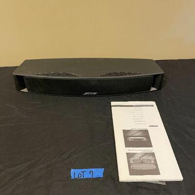 Lot 7 - VCS 10 Bose Center Speaker With Manual