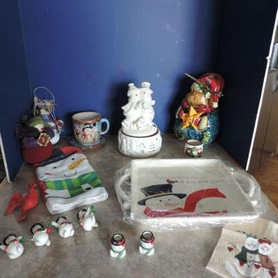 SNOWMAN MUSIC BOX