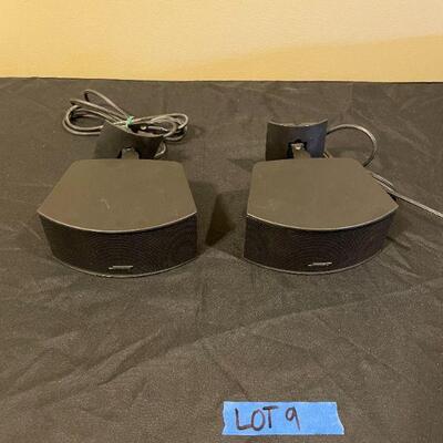 Lot 9 - Bose Surround Sound Speakers - Left/Right