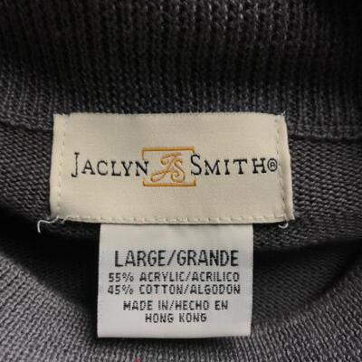 Jaclyn SmithÂ® Long-Sleeve Pullover Shirt LG YD#011-1120-00345