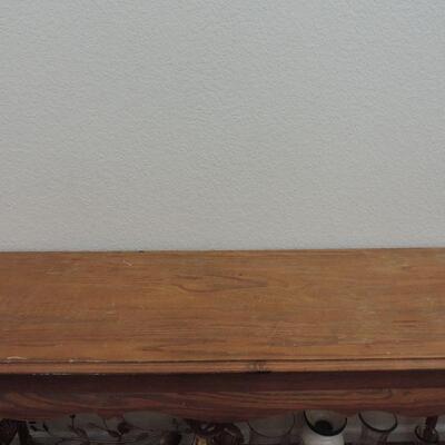 WOODEN SOFA TABLE