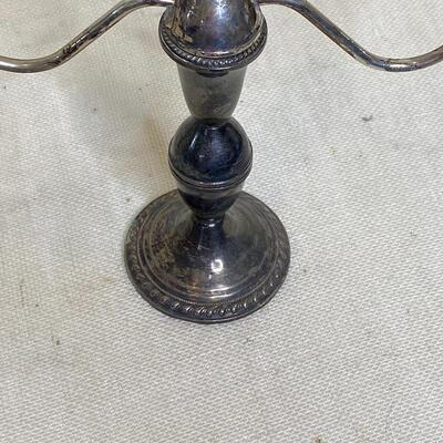 Sterling Silver Adjustable Candelabras