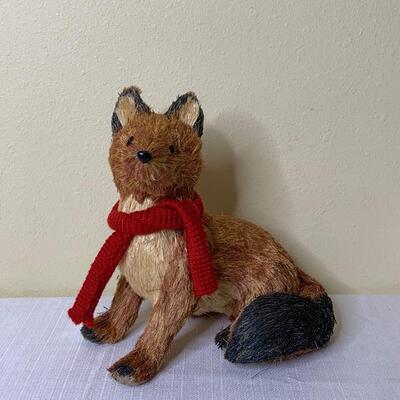 Set of Fox and Squirrels (Made with tiny stick like material)
