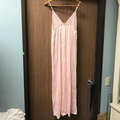 Vintage SearsÂ® Salmon Pink Nightgown & Cover-up Size 34 YD#011-1120-00354