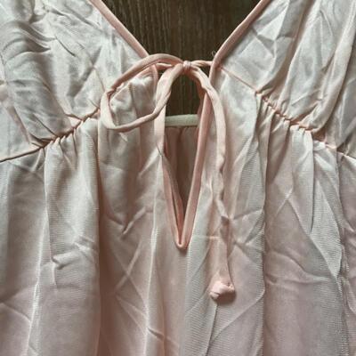 Vintage SearsÂ® Salmon Pink Nightgown & Cover-up Size 34 YD#011-1120-00354