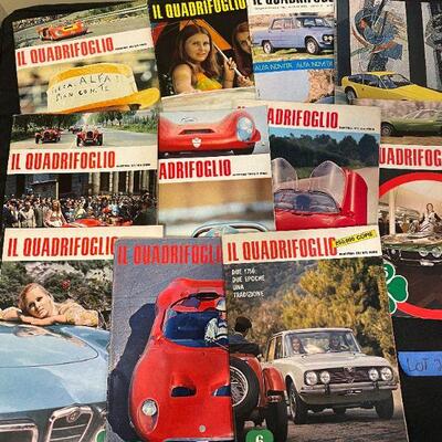 Lot 23 - Il Quadrifoglio Books/Magazines (Racing/Cars)