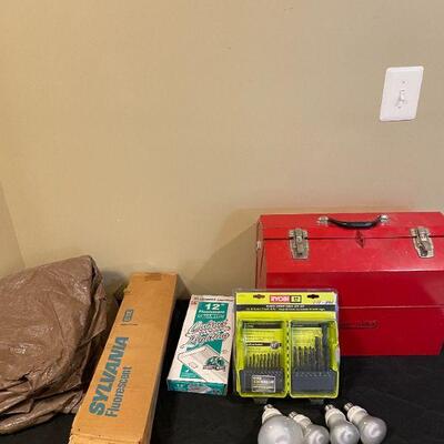 Lot 29 - Ryobi Tools, Toolbox and More!