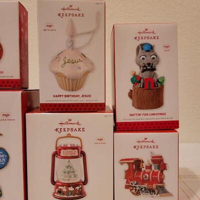 Lot 409: Assorted Hallmark Christmas Ornaments