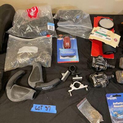Lot 37 - Bike Parts and Accessories