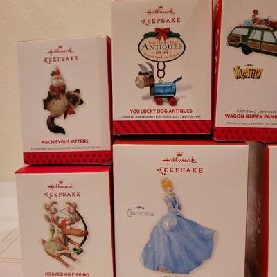Lot 410: Assorted Hallmark Christmas Ornaments