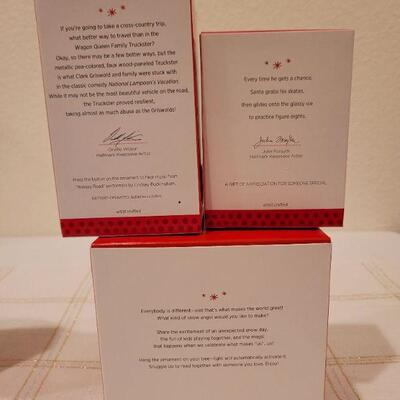 Lot 410: Assorted Hallmark Christmas Ornaments