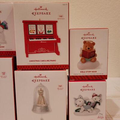 Lot 411: Assorted Hallmark Christmas Ornaments 