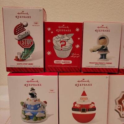 Lot 413: Assorted Hallmark Christmas Ornaments 